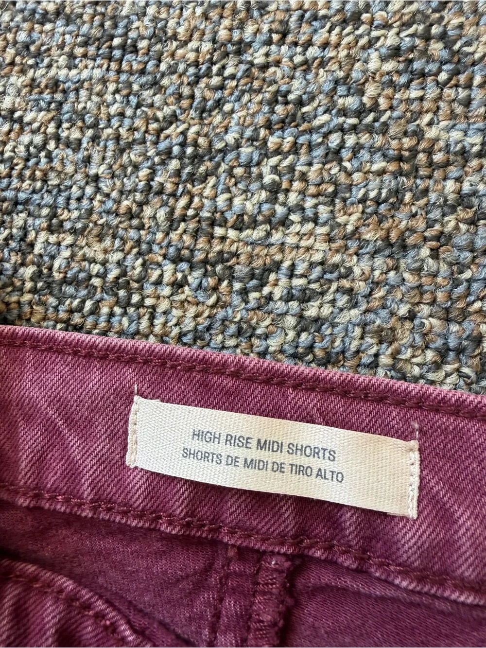 Universal Thread High-Rise Denim Shorts in Dusty Rose Size 8